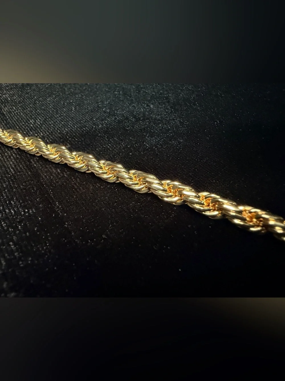 Rope Bracelet 9in 5MM 14K Stamped Gold Filled Brand New